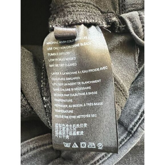 We The Free People Faded Black High Rise Pull On Jeggings 28" - Picture 5 of 7